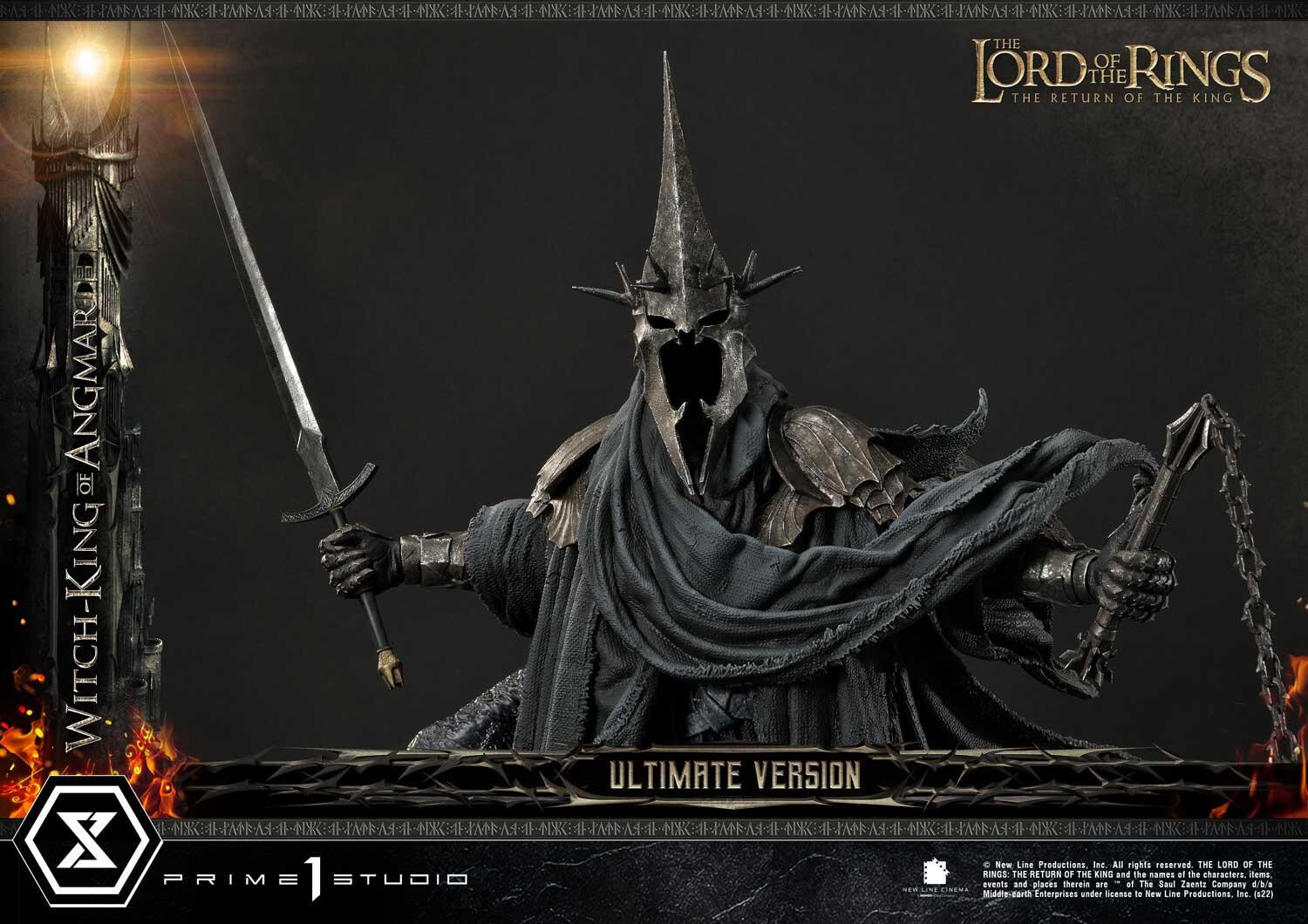 The Lord of the Rings: The Return of the King - Fellbeast - Witch-king of Angmar - Premium Masterline (PMLOTR-10UT) - Ultimate Version (Prime 1 Studio) photo 21