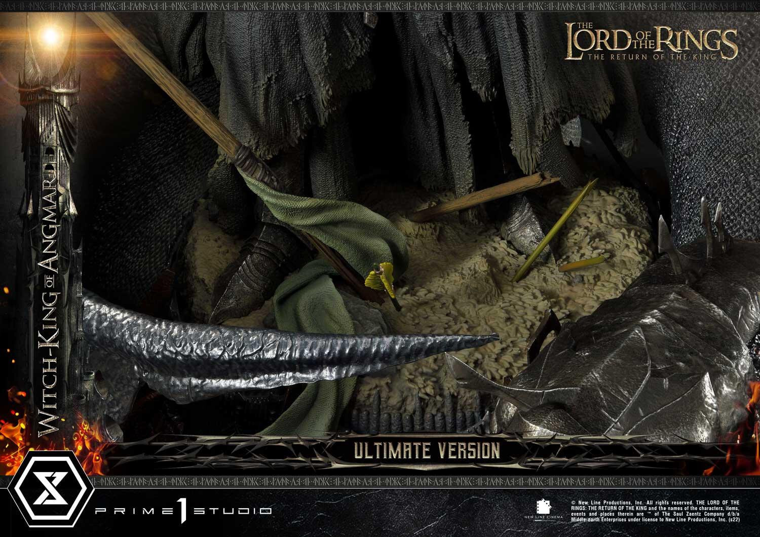 The Lord of the Rings: The Return of the King - Fellbeast - Witch-king of Angmar - Premium Masterline (PMLOTR-10UT) - Ultimate Version (Prime 1 Studio) photo 25