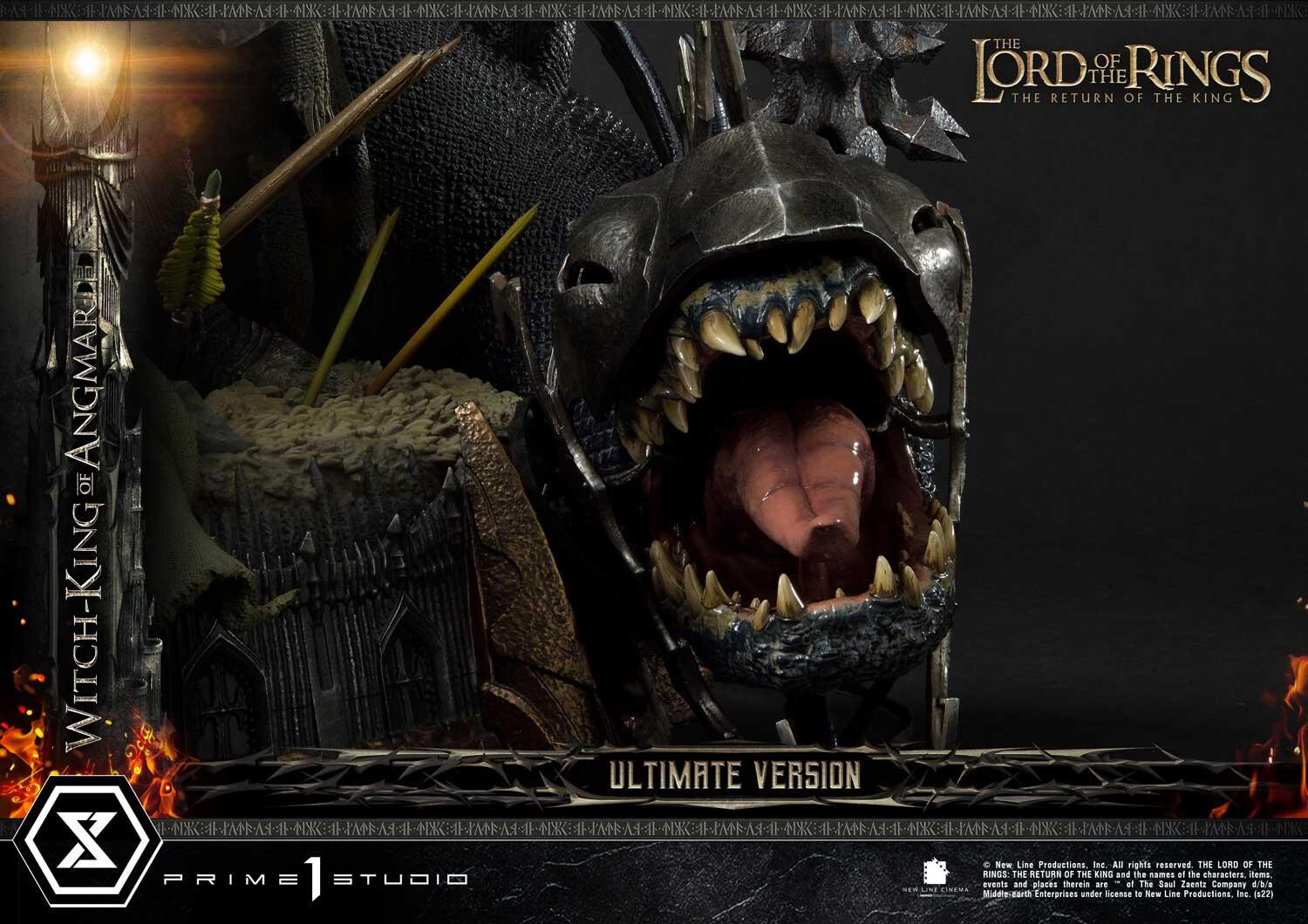 The Lord of the Rings: The Return of the King - Fellbeast - Witch-king of Angmar - Premium Masterline (PMLOTR-10UT) - Ultimate Version (Prime 1 Studio) photo 26