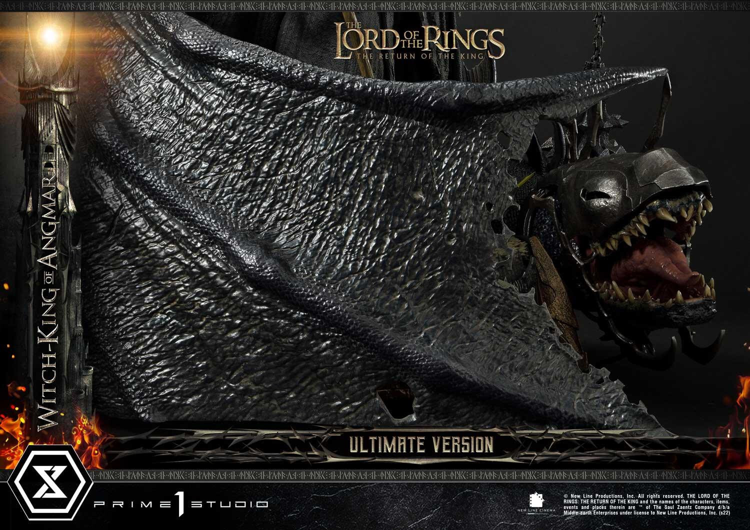 The Lord of the Rings: The Return of the King - Fellbeast - Witch-king of Angmar - Premium Masterline (PMLOTR-10UT) - Ultimate Version (Prime 1 Studio) photo 27
