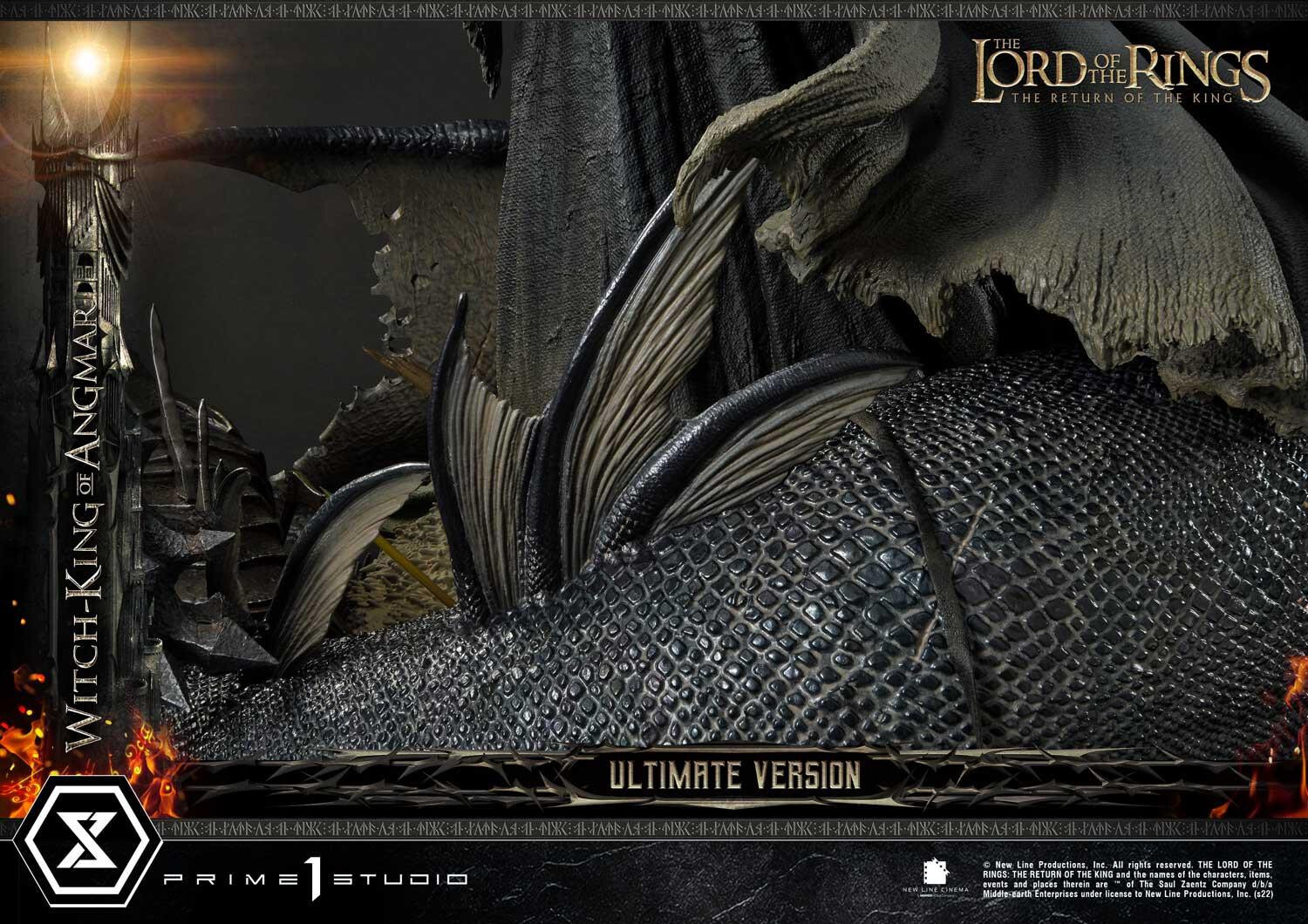 The Lord of the Rings: The Return of the King - Fellbeast - Witch-king of Angmar - Premium Masterline (PMLOTR-10UT) - Ultimate Version (Prime 1 Studio) photo 29