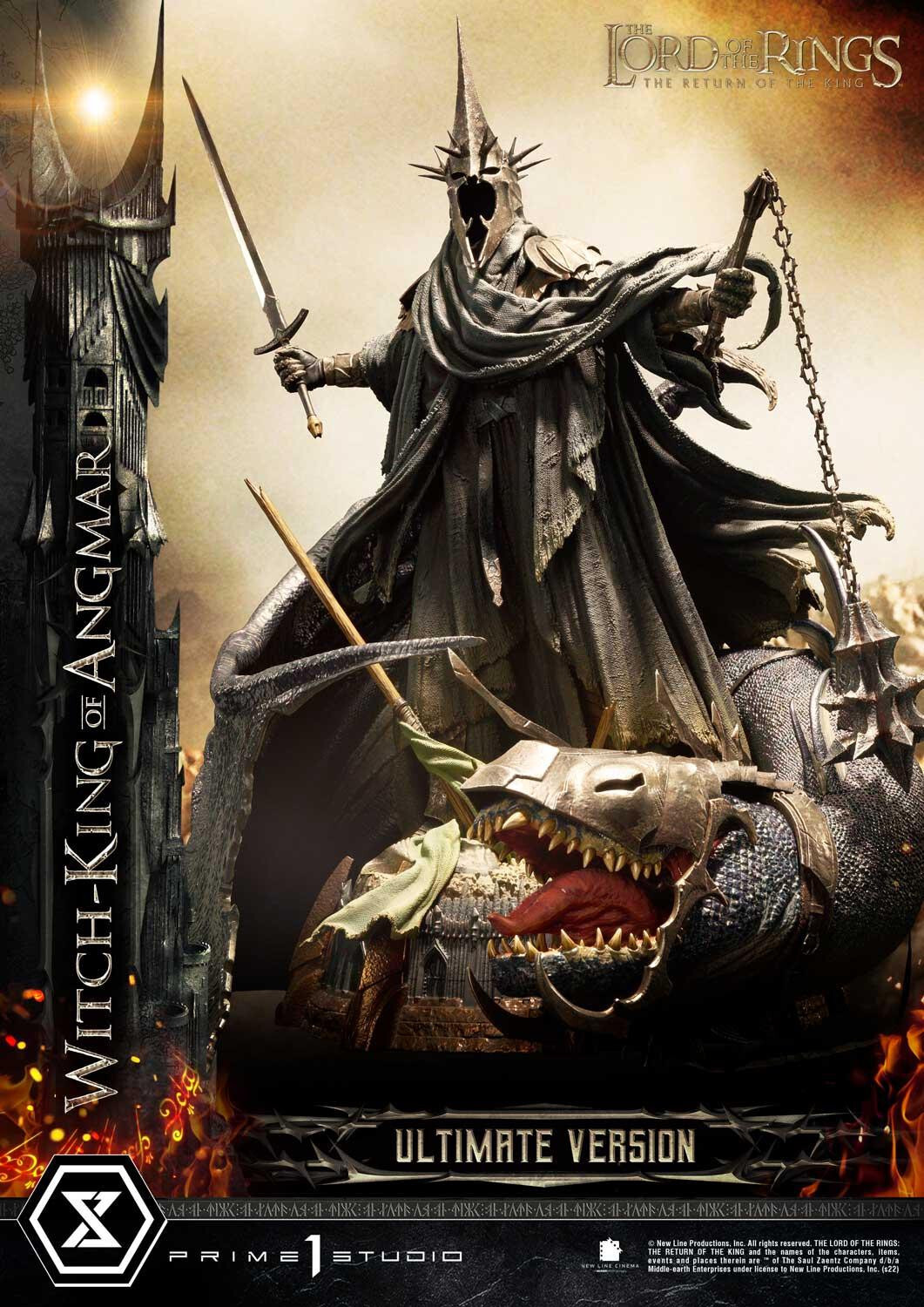 The Lord of the Rings: The Return of the King - Fellbeast - Witch-king of Angmar - Premium Masterline (PMLOTR-10UT) - Ultimate Version (Prime 1 Studio) photo 32