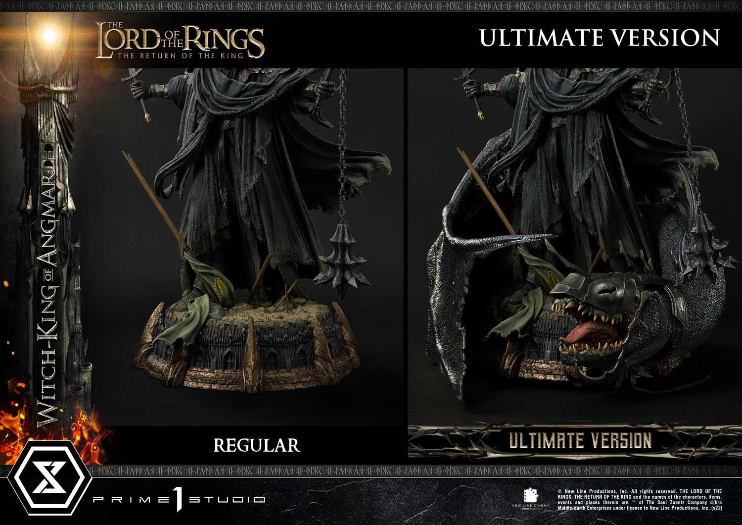 The Lord of the Rings: The Return of the King - Fellbeast - Witch-king of Angmar - Premium Masterline (PMLOTR-10UT) - Ultimate Version (Prime 1 Studio) photo 35