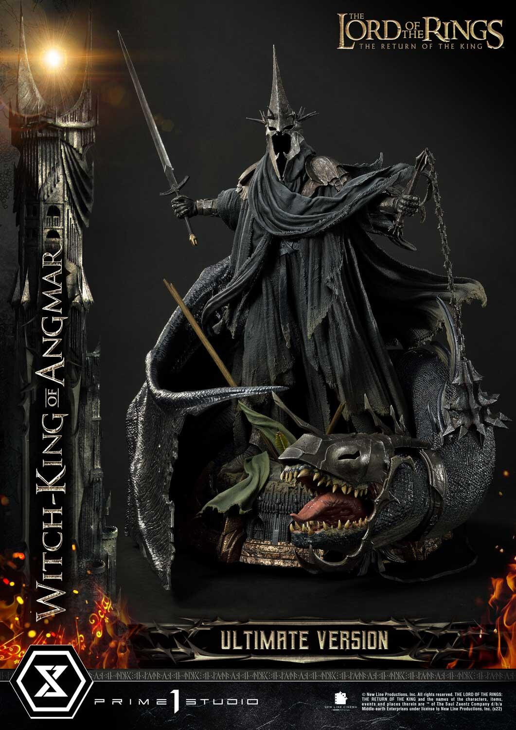 The Lord of the Rings: The Return of the King - Fellbeast - Witch-king of Angmar - Premium Masterline (PMLOTR-10UT) - Ultimate Version (Prime 1 Studio) photo 36