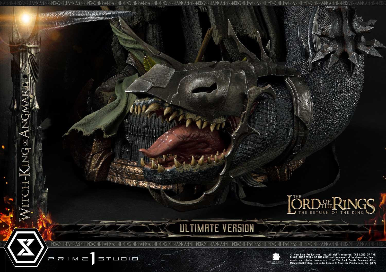 The Lord of the Rings: The Return of the King - Fellbeast - Witch-king of Angmar - Premium Masterline (PMLOTR-10UT) - Ultimate Version (Prime 1 Studio) photo 44