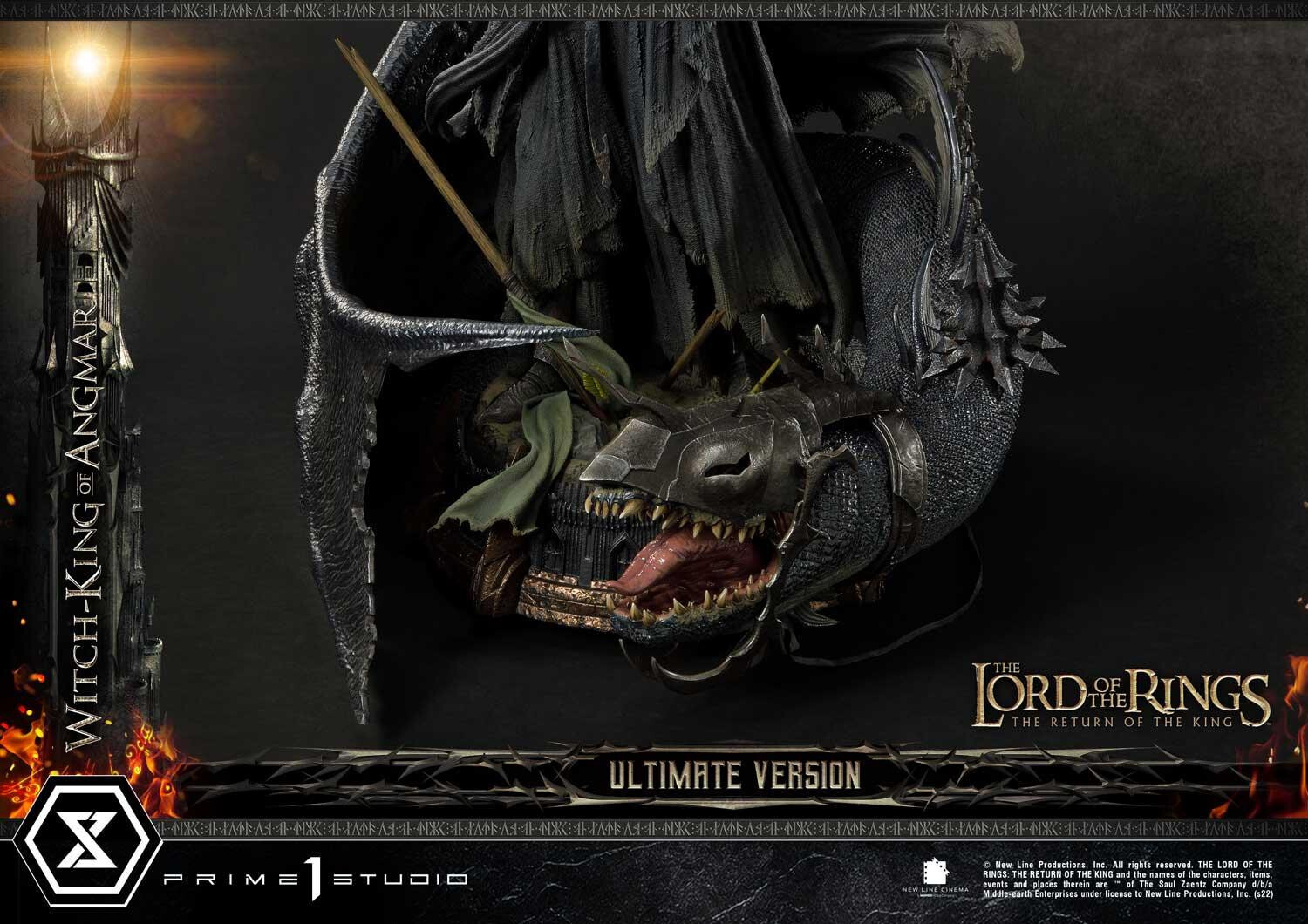 The Lord of the Rings: The Return of the King - Fellbeast - Witch-king of Angmar - Premium Masterline (PMLOTR-10UT) - Ultimate Version (Prime 1 Studio) photo 45