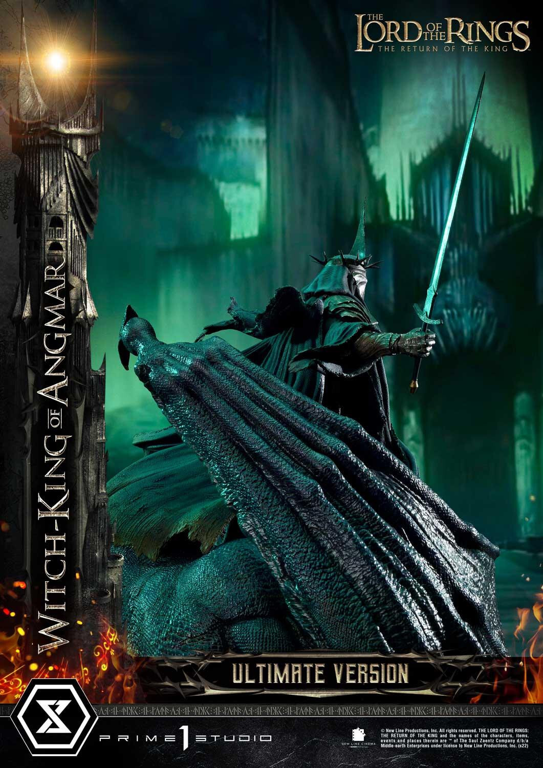 The Lord of the Rings: The Return of the King - Fellbeast - Witch-king of Angmar - Premium Masterline (PMLOTR-10UT) - Ultimate Version (Prime 1 Studio) photo 51