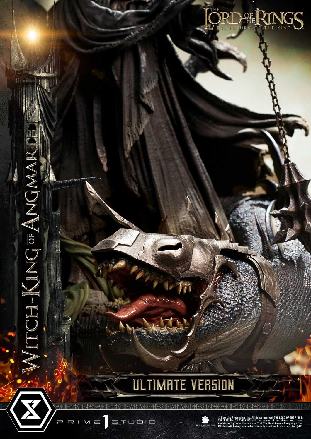 The Lord of the Rings: The Return of the King - Fellbeast - Witch-king of Angmar - Premium Masterline (PMLOTR-10UT) - Ultimate Version (Prime 1 Studio) photo 54