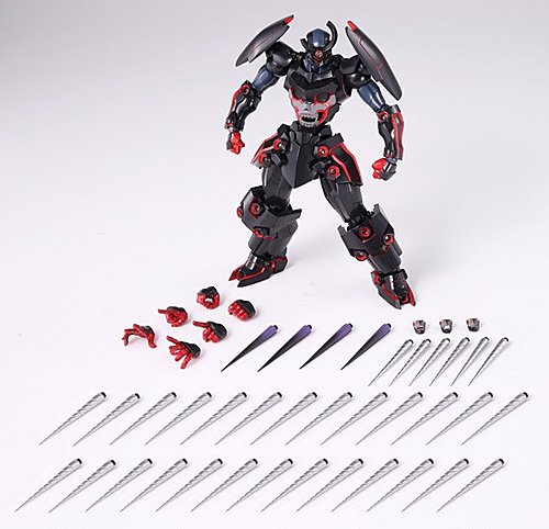 Tengen Toppa Gurren-Lagann - Anti-Gurren-Lagann - Super Robot Chogokin - Anti Spiral (Bandai) photo 5