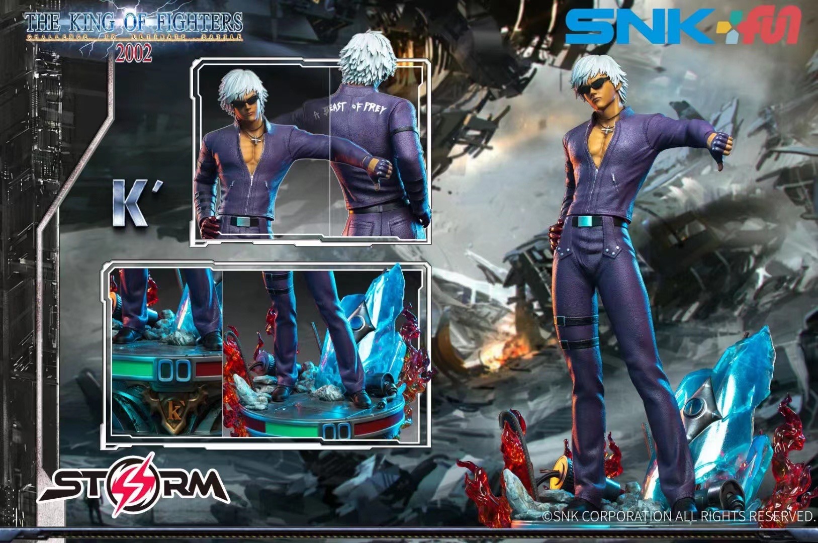 The King Of Fighters 2002 - K' (Strom Linker) photo 3