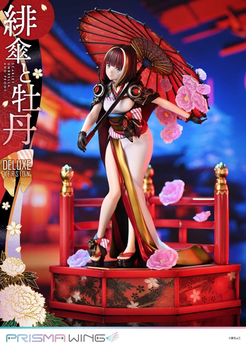 Original - Prisma Wing (PWFZCC-01PDX) - Scarlet Umbrella and Peony - 1/7 - DX Version (Prime 1 Studio) photo 6