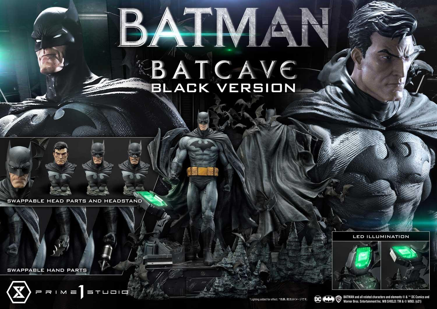 Batman: Hush - Batman - Bruce Wayne - Museum Masterline Series  (MMDCBH-05BL) - 1/3 - Batcave Version, Black Version (Prime 1 Studio) photo 48