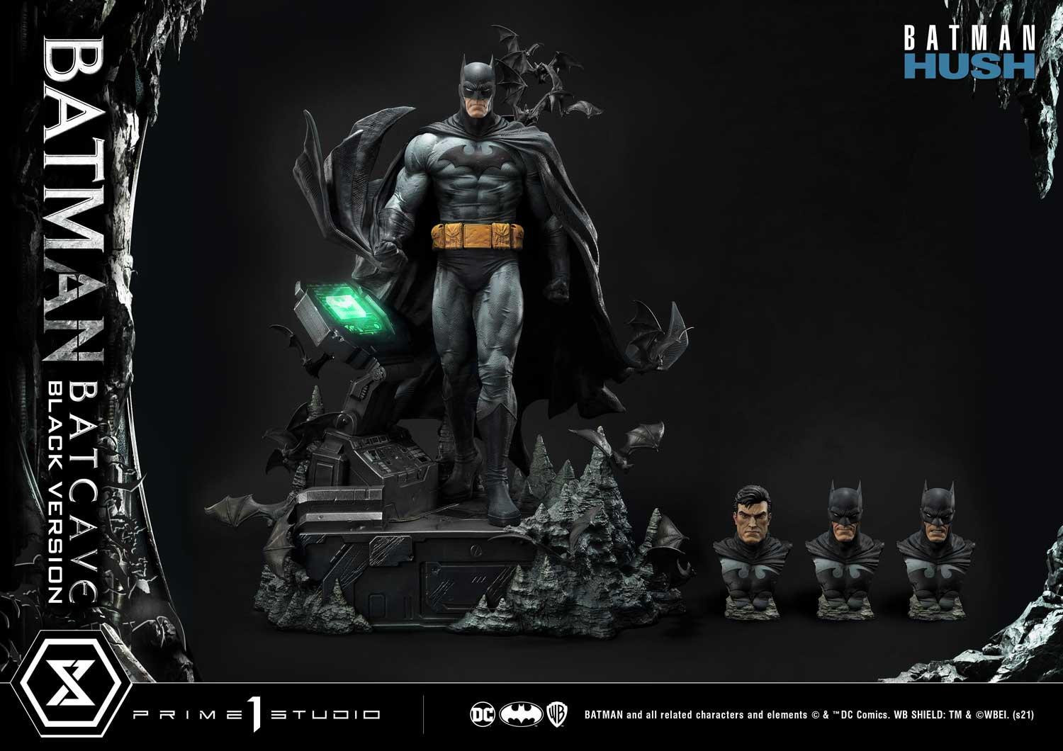 Batman: Hush - Batman - Bruce Wayne - Museum Masterline Series  (MMDCBH-05BL) - 1/3 - Batcave Version, Black Version (Prime 1 Studio) photo 51