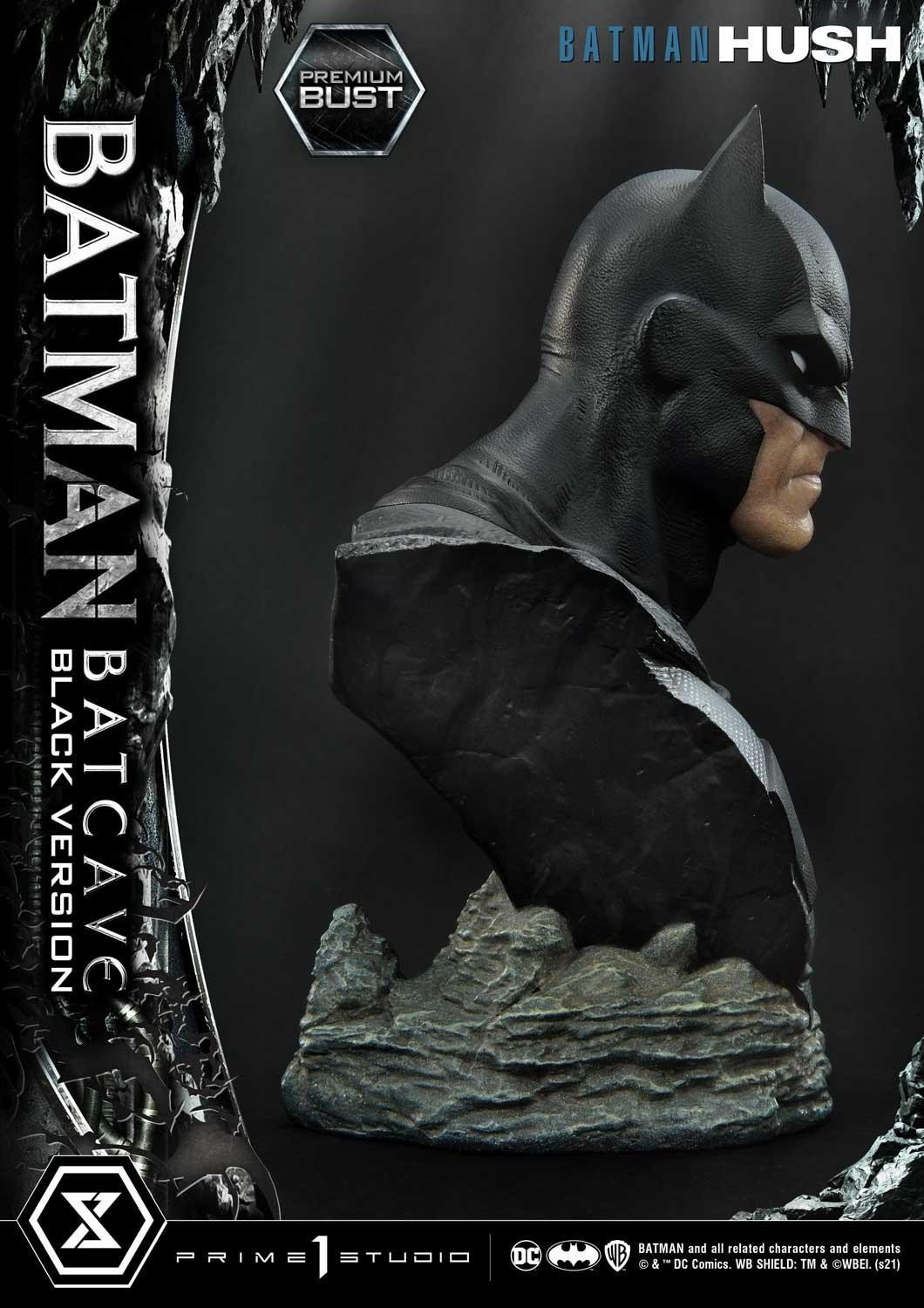 Batman: Hush - Batman - Bust - Premium Bust  (PBDC-06BL) - 1/3 - Batcave Version, Black Version (Prime 1 Studio) photo 6