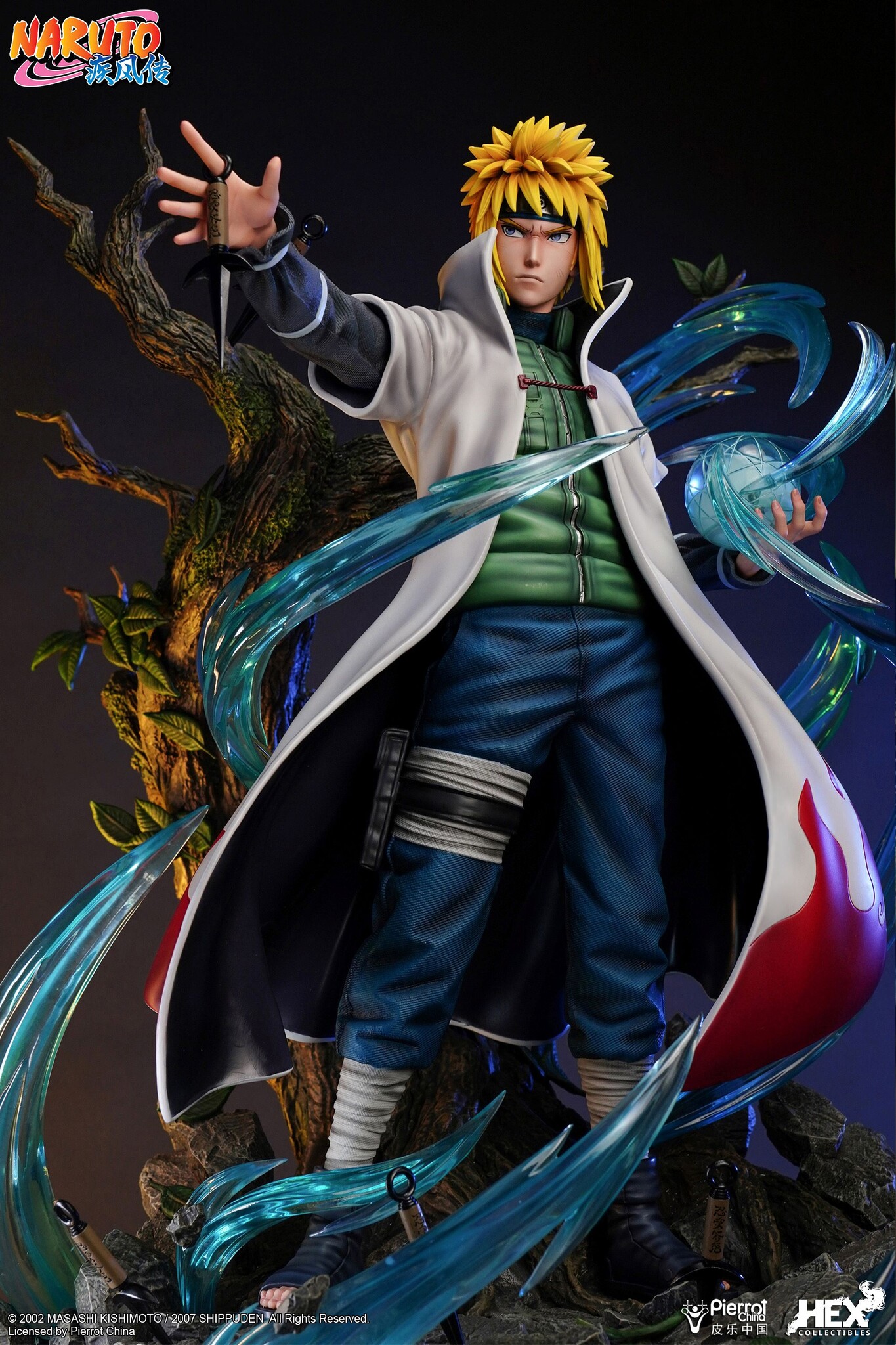 Naruto Shippuuden - Namikaze Minato - Master Museum Statue  (MMS001) - 1/4 (Hex Collectibles) photo 9