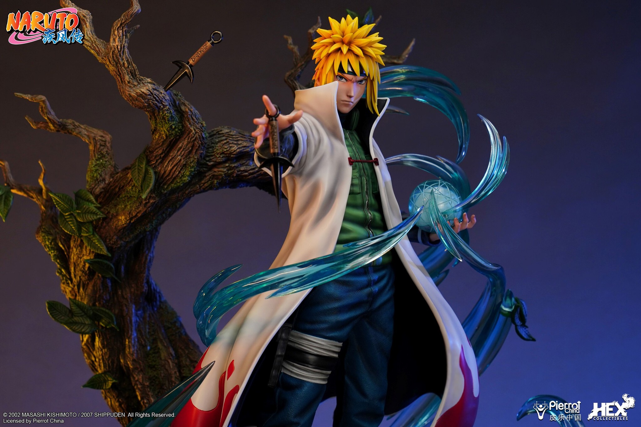 Naruto Shippuuden - Namikaze Minato - Master Museum Statue  (MMS001) - 1/4 (Hex Collectibles) photo 10