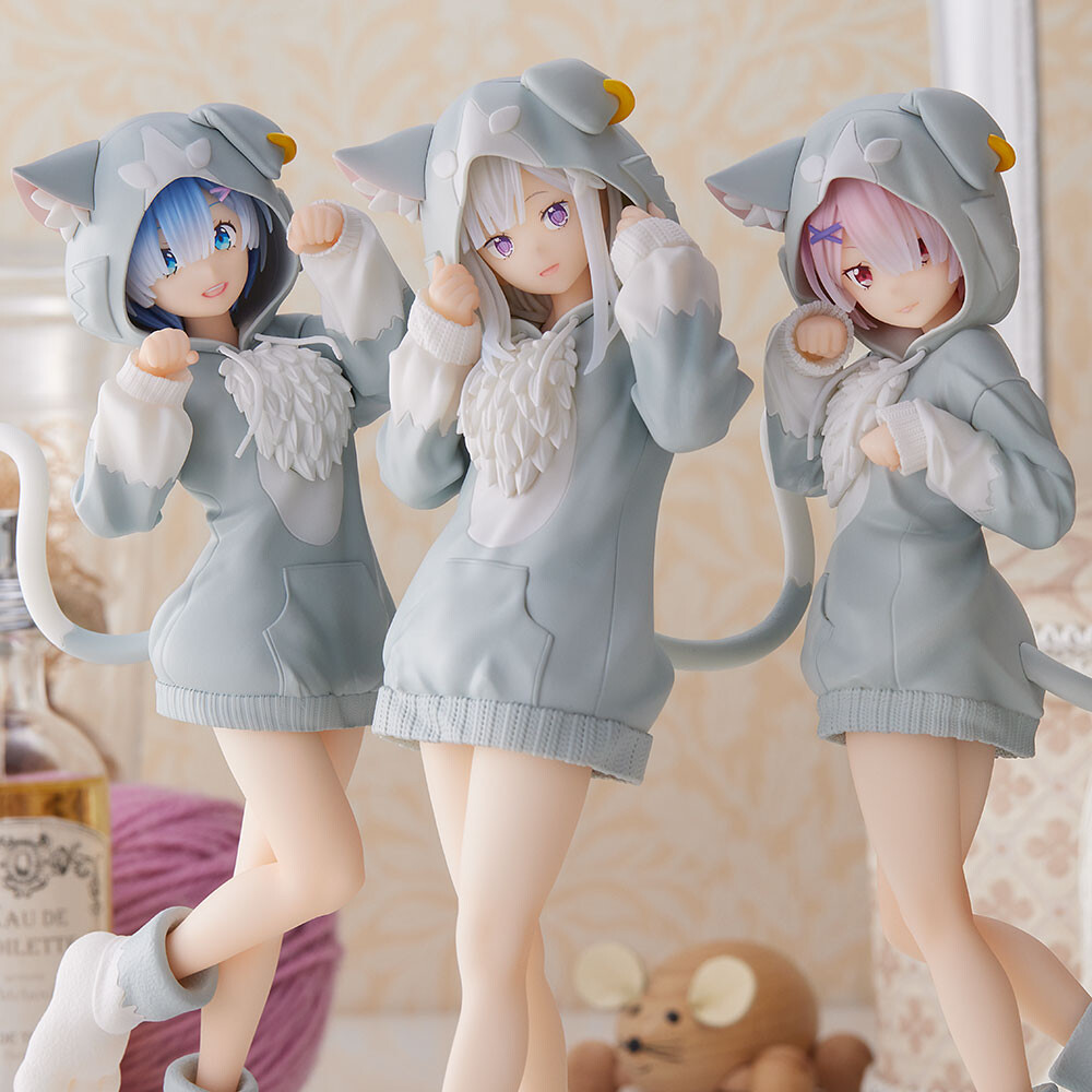 Re:Zero kara Hajimeru Isekai Seikatsu - Ram - SPM Figure - Dai Seirei Puck (SEGA)