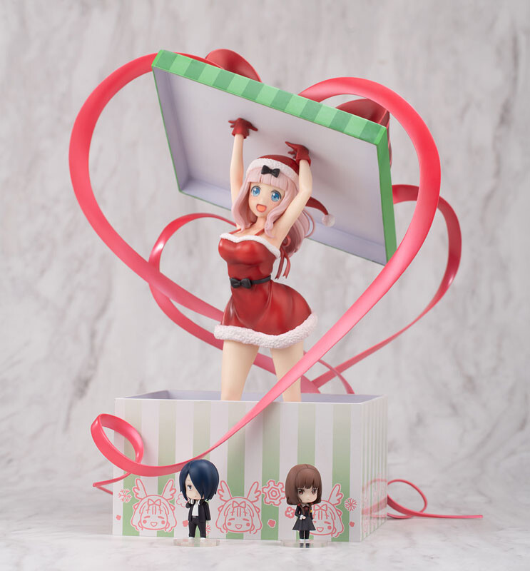 Kaguya-sama wa Kokurasetai?: Tensai-tachi no Ren'ai Zunousen - Fujiwara Chika - Iino Miko - Ishigami Yuu - 1/7 - Christmas Present Ver. (beBOX, Myethos) photo 3