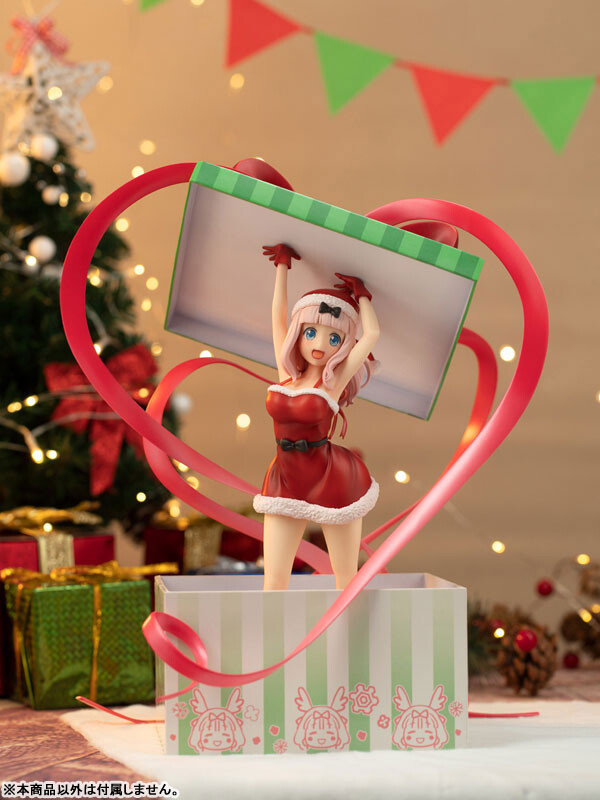 Kaguya-sama wa Kokurasetai?: Tensai-tachi no Ren'ai Zunousen - Fujiwara Chika - Iino Miko - Ishigami Yuu - 1/7 - Christmas Present Ver. (beBOX, Myethos) photo 10