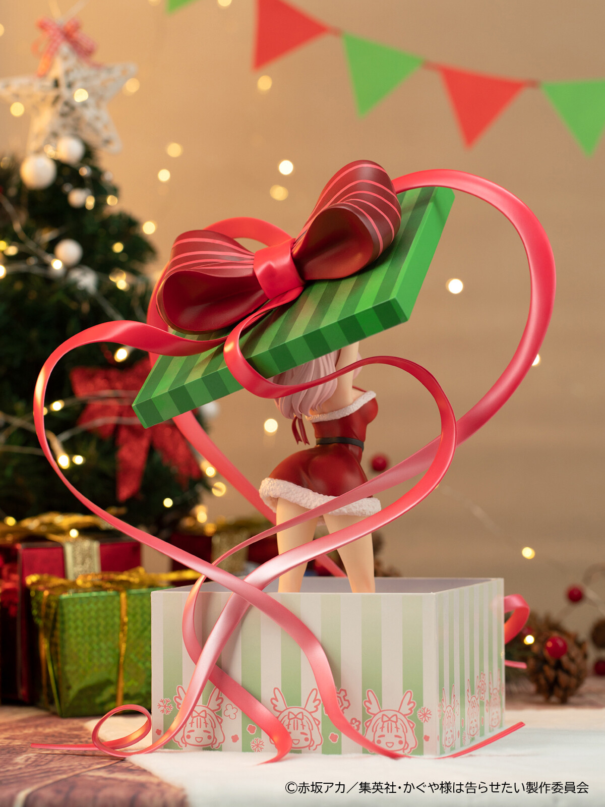Kaguya-sama wa Kokurasetai?: Tensai-tachi no Ren'ai Zunousen - Fujiwara Chika - Iino Miko - Ishigami Yuu - 1/7 - Christmas Present Ver. (beBOX, Myethos) photo 23