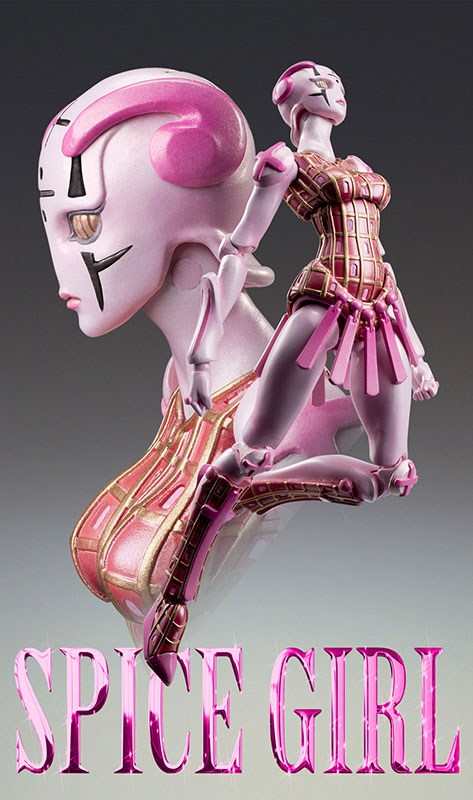 Jojo no Kimyou na Bouken - Ougon no Kaze - Notorious B.I.G. - Spice Girl - Super Action Statue  (#52) (Medicos Entertainment) photo 3