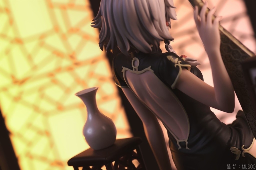 Touhou Project - Izayoi Sakuya - Doujin Figure - 1/7 - China Black ver. (Epic Works) photo 5