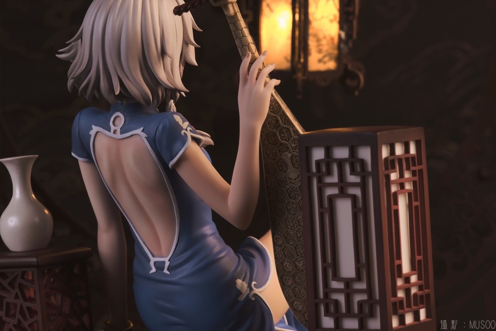 Touhou Project - Izayoi Sakuya - Doujin Figure - 1/7 - China Blue ver. (Epic Works) photo 5