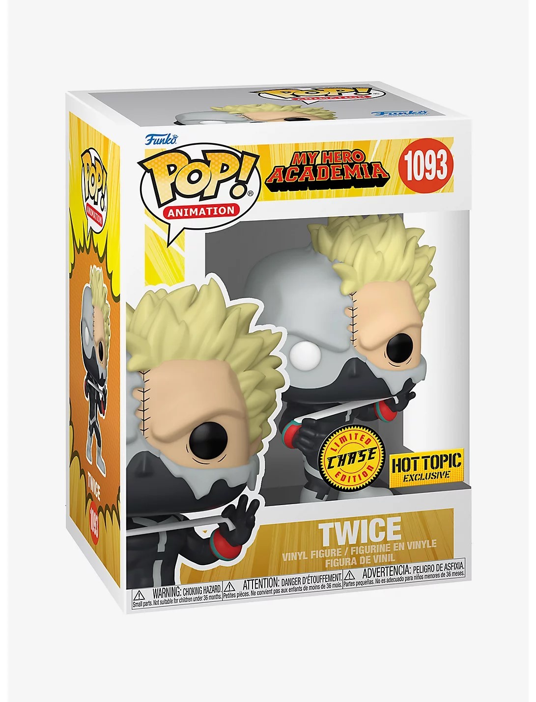 Boku no Hero Academia - Twice - POP! Animation  (1093) - POP! Vinyl - Chase (Funko Toys, Hot Topic) photo 2