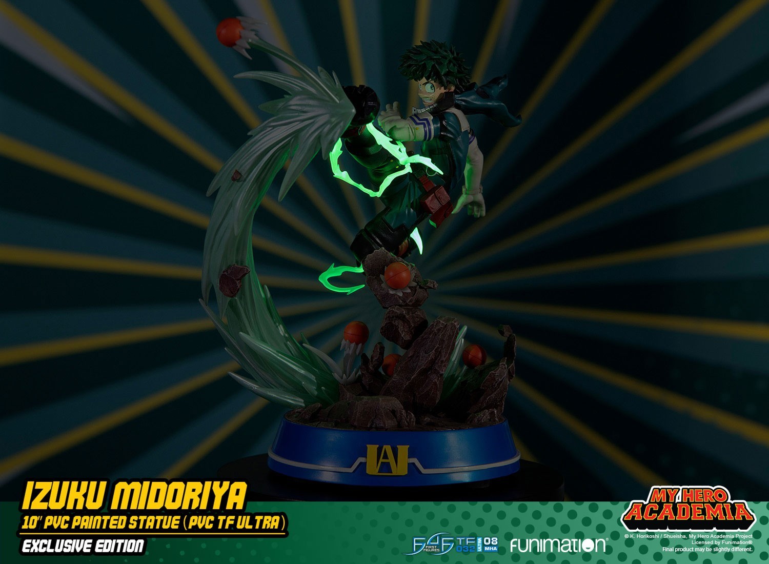 Boku no Hero Academia - Midoriya Izuku - True Form Ultra  (TF032|08MHA) - Exclusive Edition (First 4 Figures) photo 3