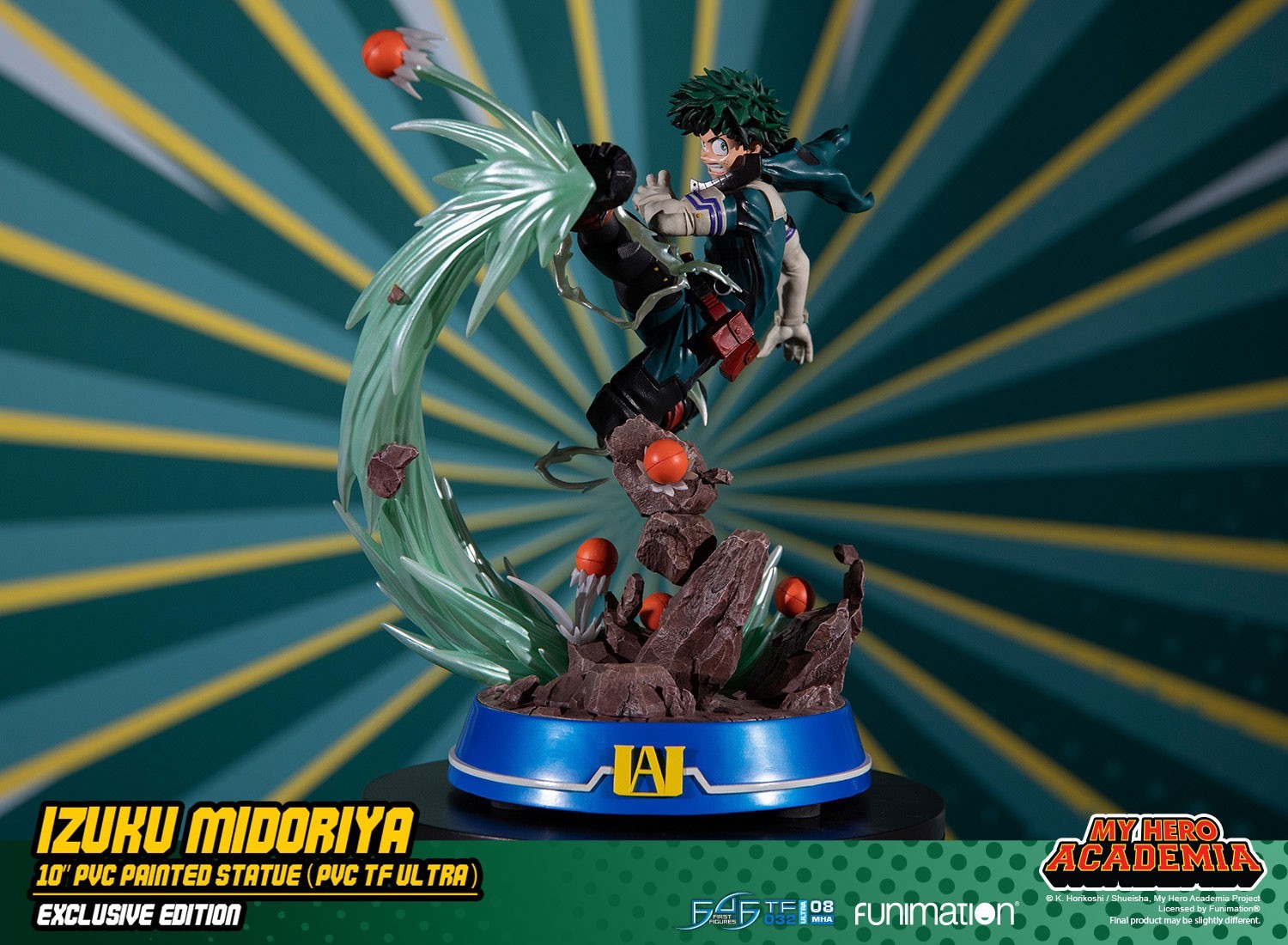 Boku no Hero Academia - Midoriya Izuku - True Form Ultra  (TF032|08MHA) - Exclusive Edition (First 4 Figures) photo 4