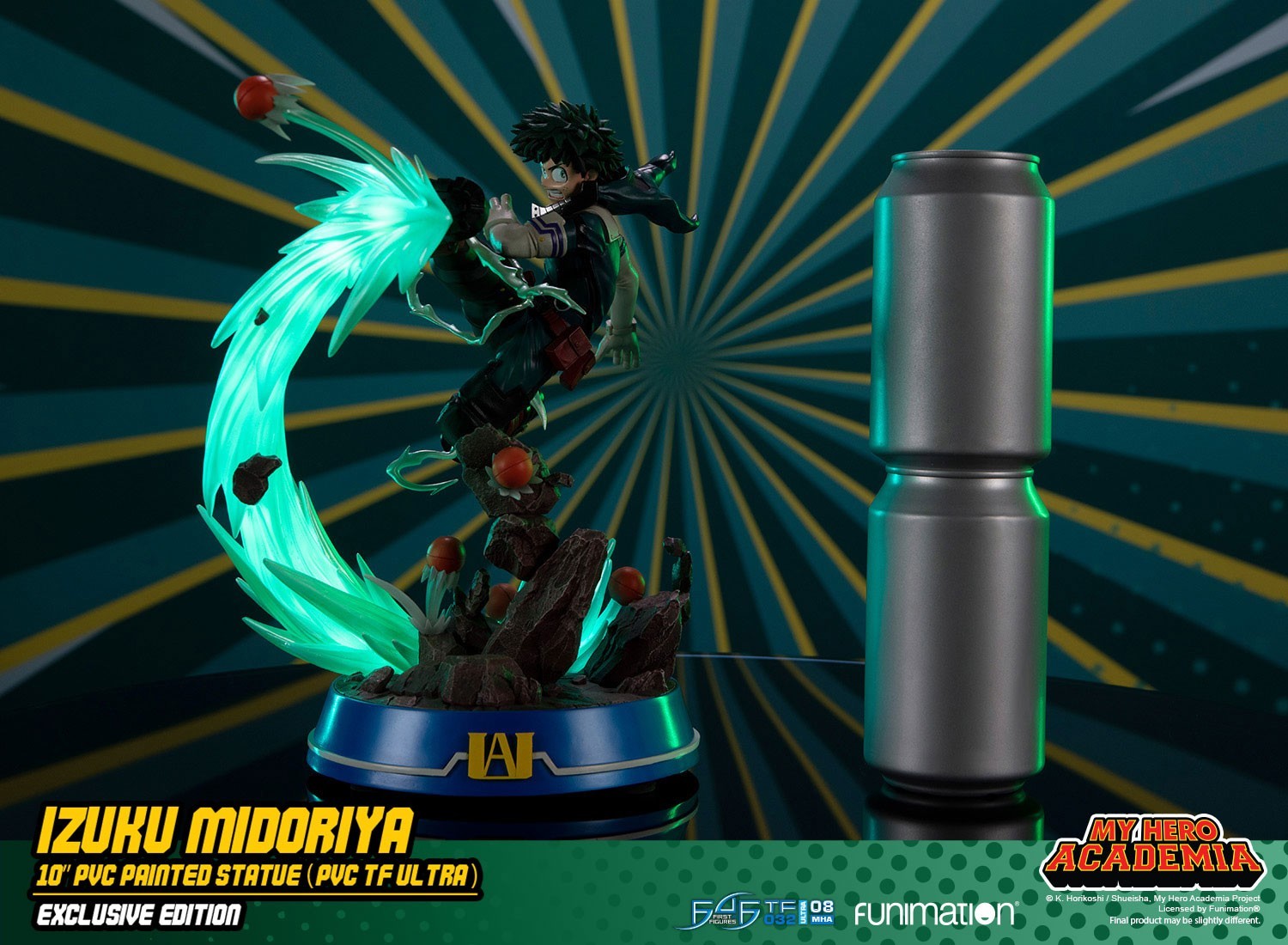 Boku no Hero Academia - Midoriya Izuku - True Form Ultra  (TF032|08MHA) - Exclusive Edition (First 4 Figures) photo 5