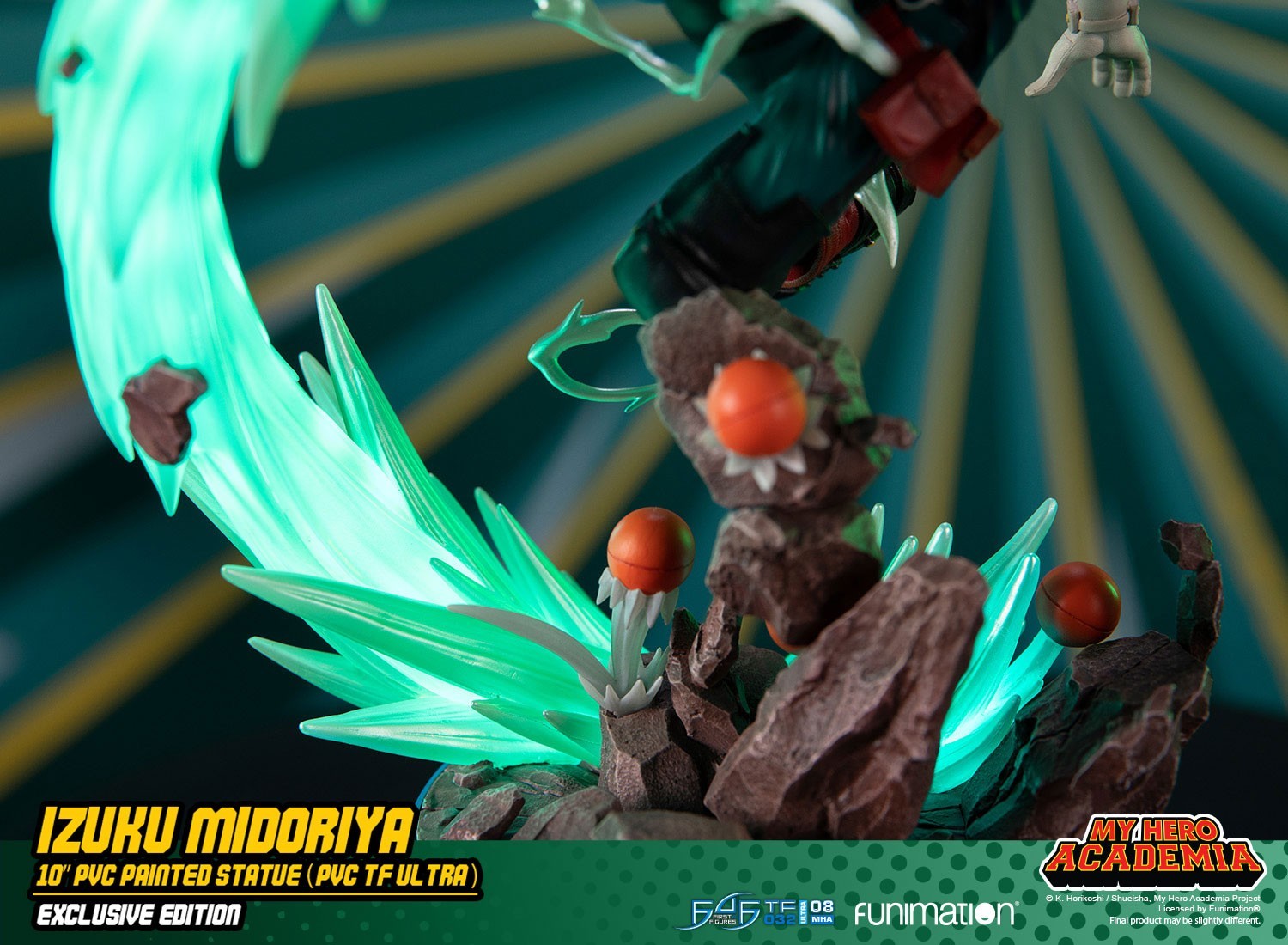 Boku no Hero Academia - Midoriya Izuku - True Form Ultra  (TF032|08MHA) - Exclusive Edition (First 4 Figures) photo 6