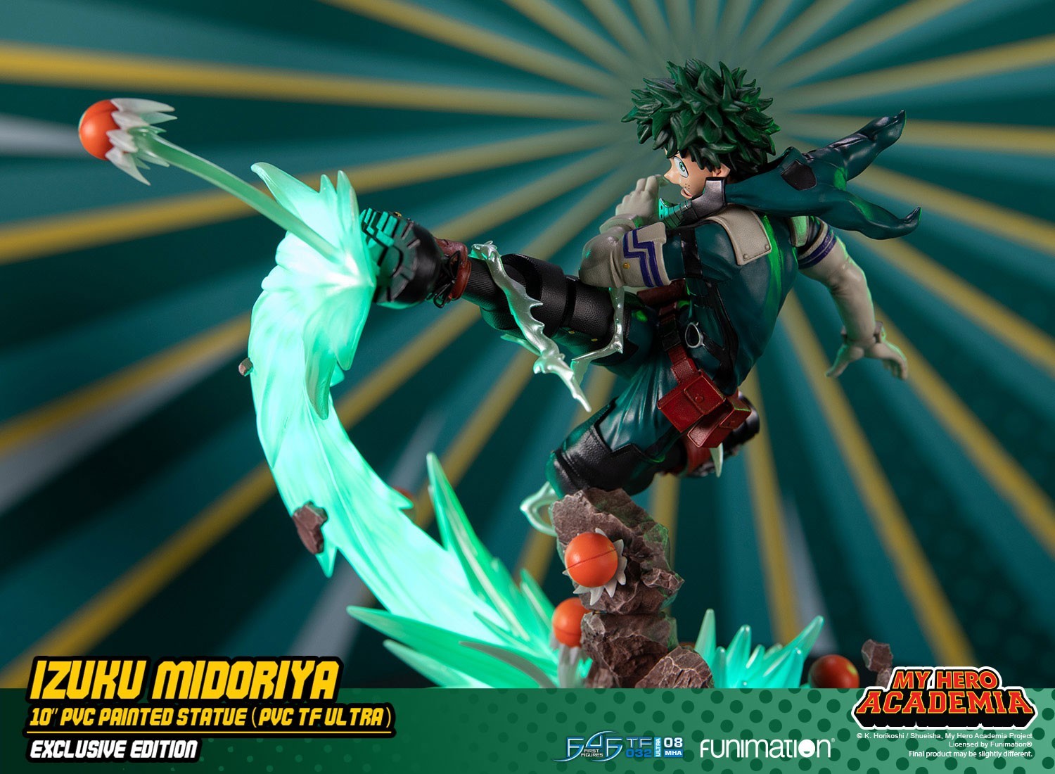 Boku no Hero Academia - Midoriya Izuku - True Form Ultra  (TF032|08MHA) - Exclusive Edition (First 4 Figures) photo 7