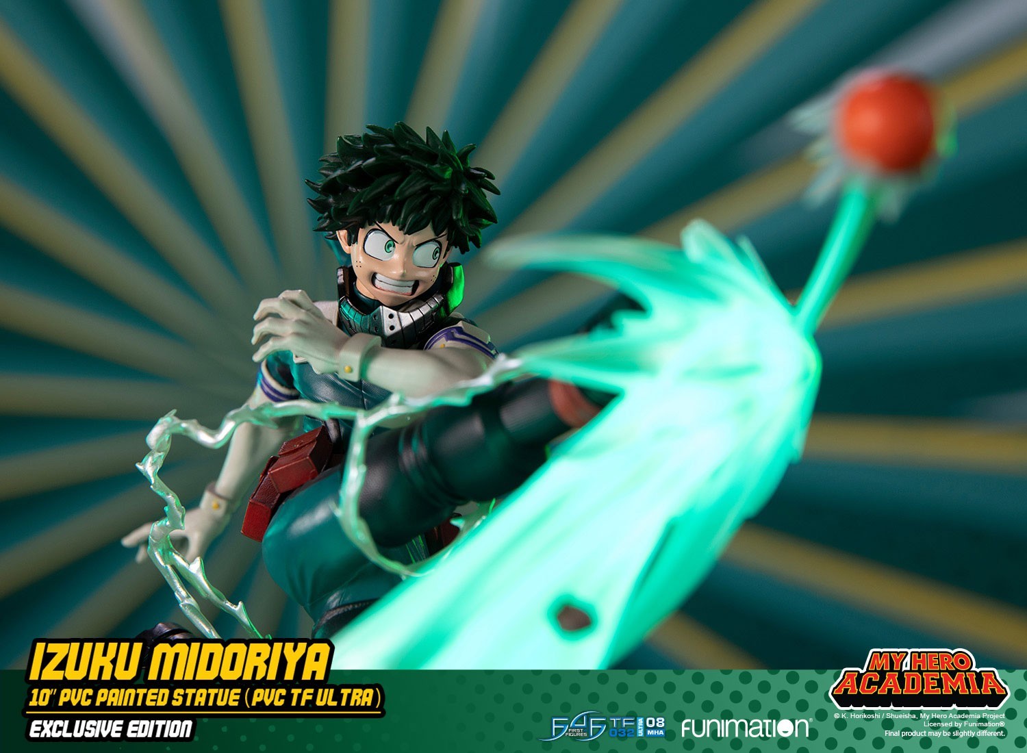 Boku no Hero Academia - Midoriya Izuku - True Form Ultra  (TF032|08MHA) - Exclusive Edition (First 4 Figures) photo 8