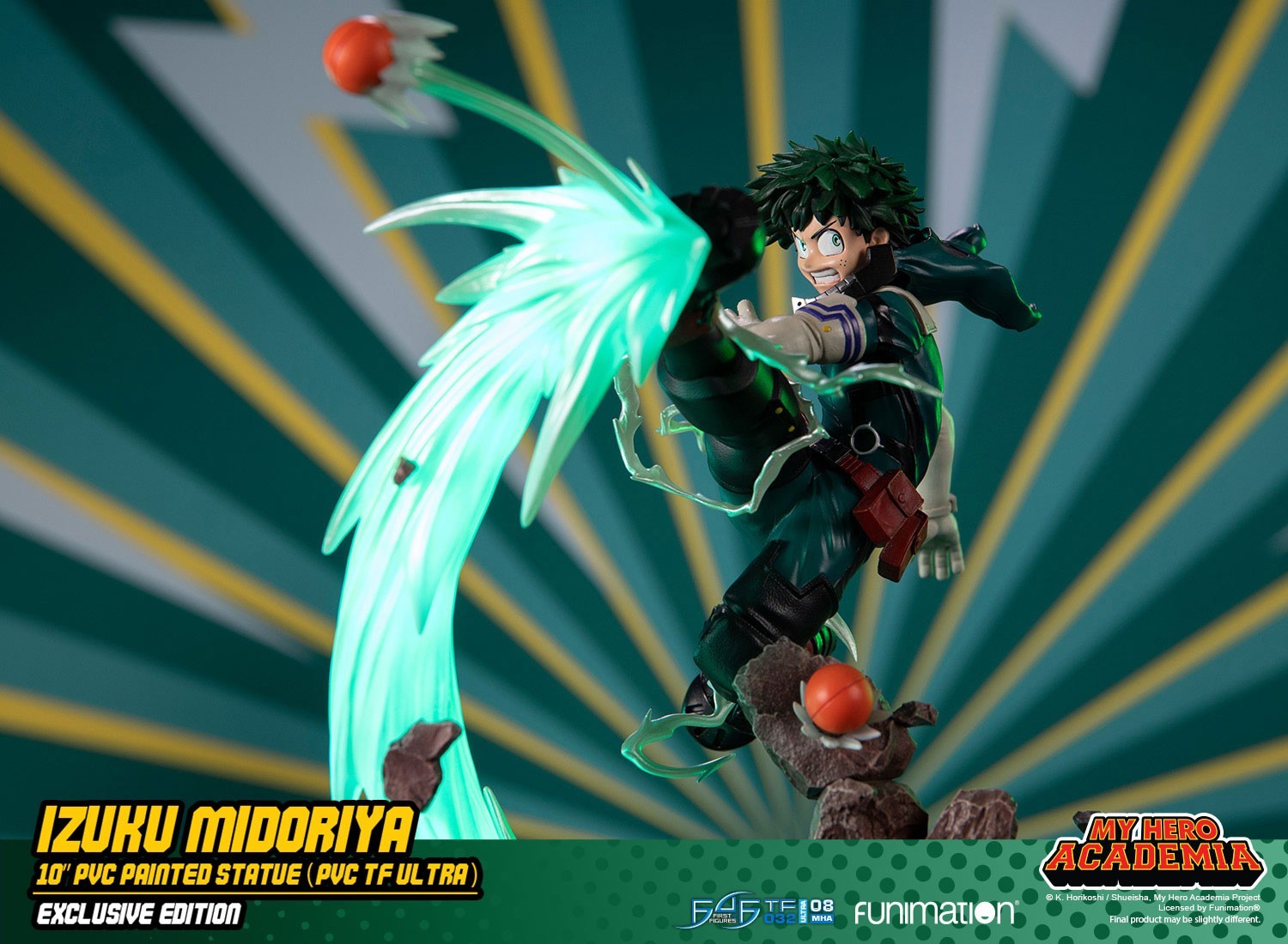 Boku no Hero Academia - Midoriya Izuku - True Form Ultra  (TF032|08MHA) - Exclusive Edition (First 4 Figures) photo 9