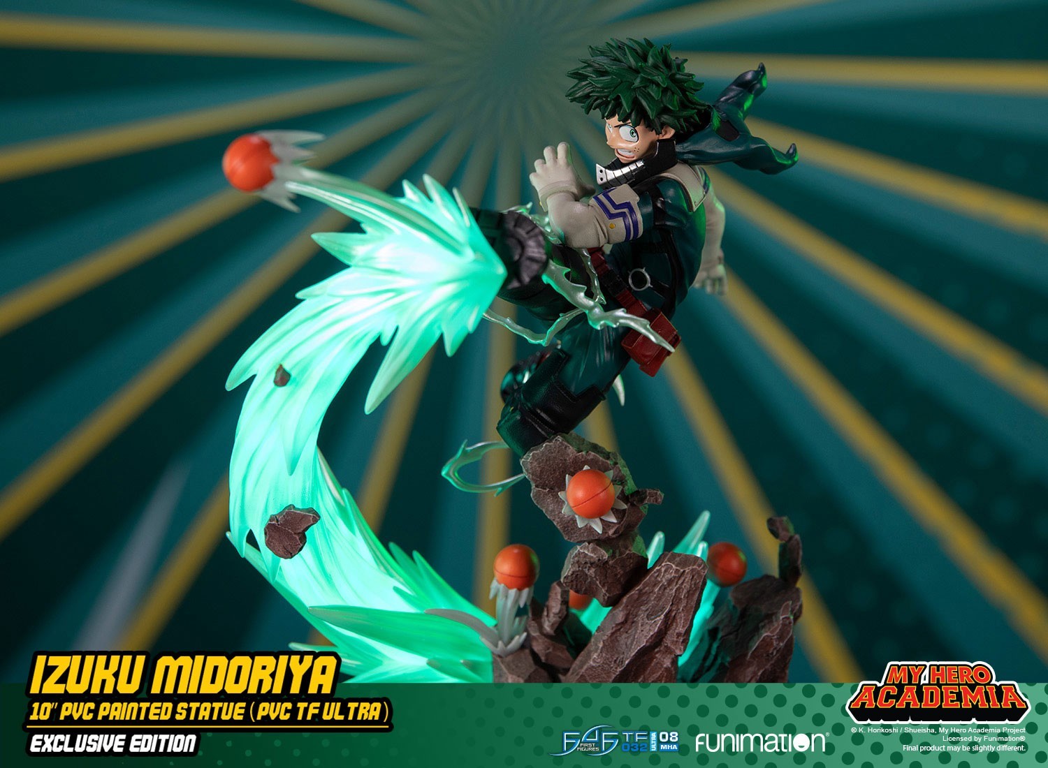 Boku no Hero Academia - Midoriya Izuku - True Form Ultra  (TF032|08MHA) - Exclusive Edition (First 4 Figures) photo 10