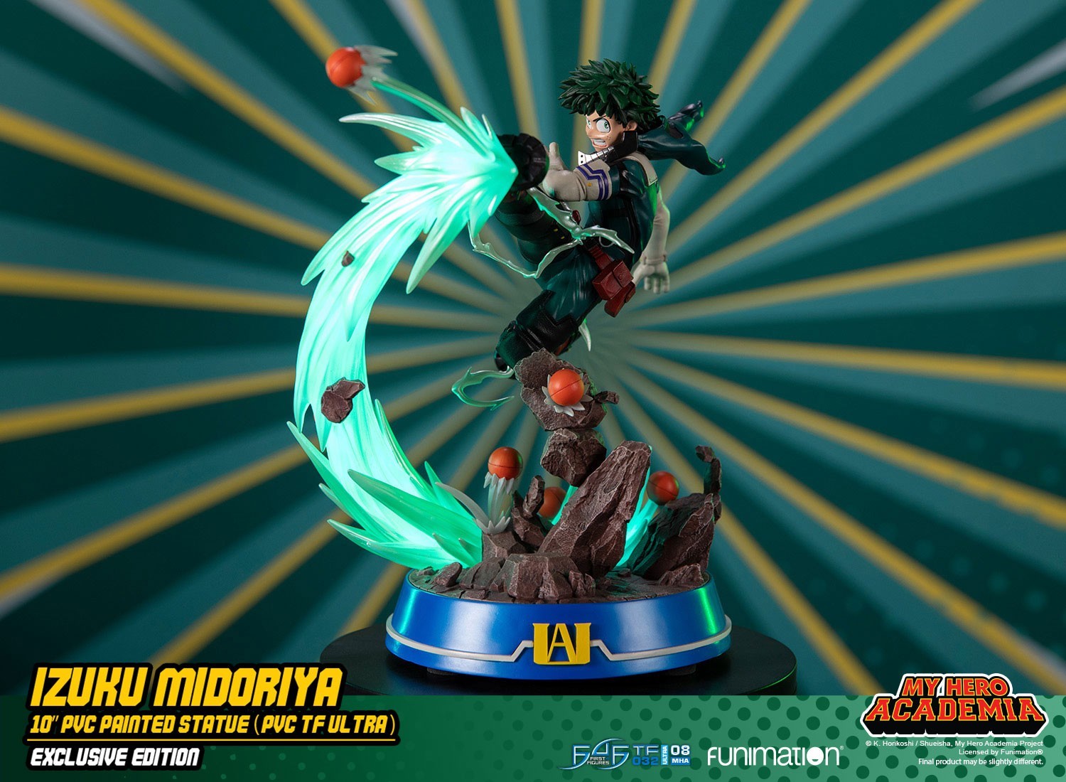 Boku no Hero Academia - Midoriya Izuku - True Form Ultra  (TF032|08MHA) - Exclusive Edition (First 4 Figures) photo 12
