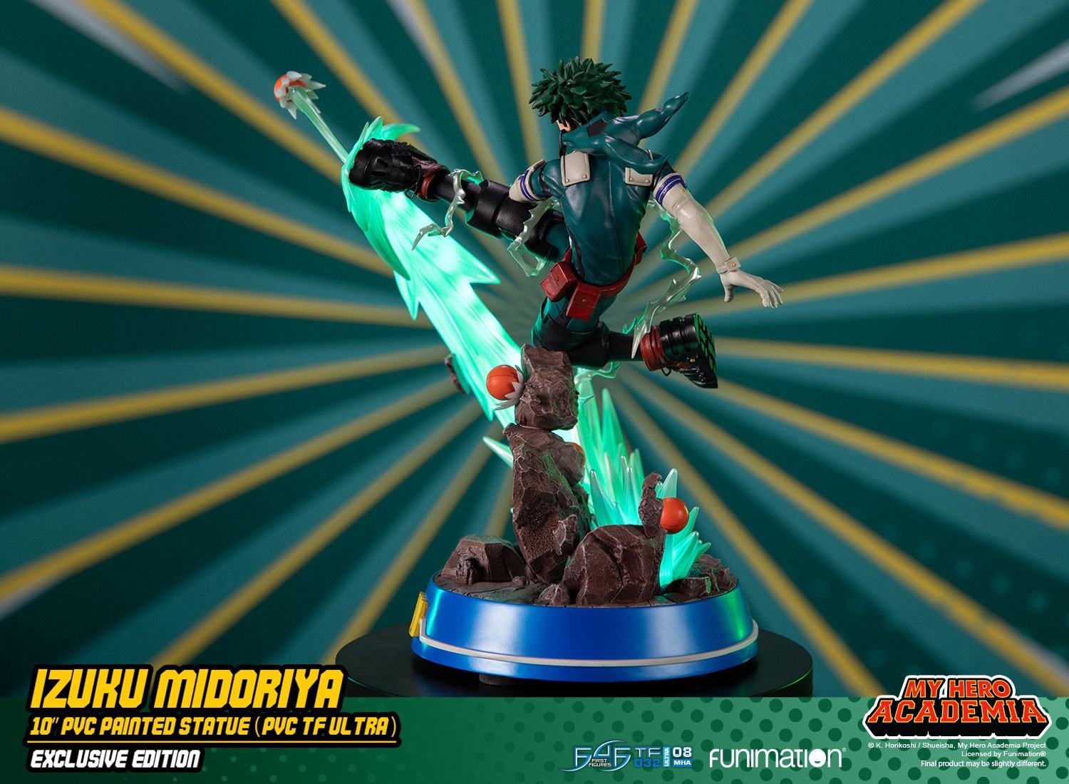 Boku no Hero Academia - Midoriya Izuku - True Form Ultra  (TF032|08MHA) - Exclusive Edition (First 4 Figures) photo 14