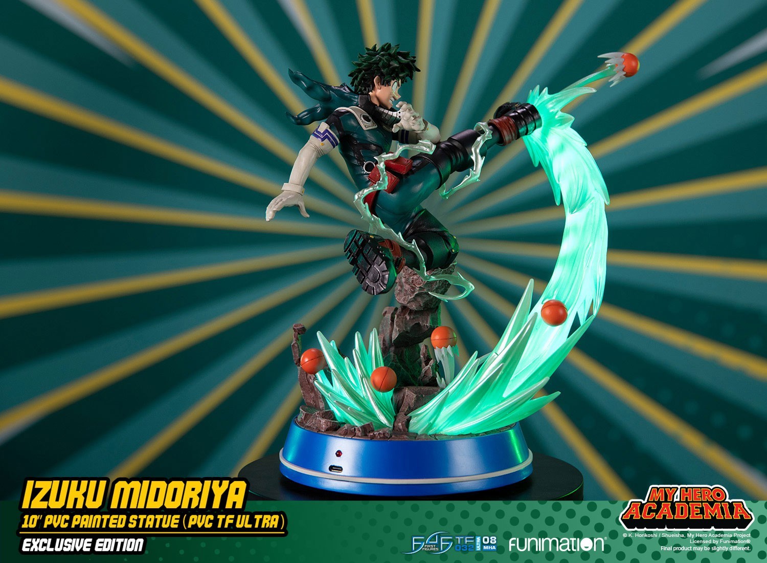 Boku no Hero Academia - Midoriya Izuku - True Form Ultra  (TF032|08MHA) - Exclusive Edition (First 4 Figures) photo 16