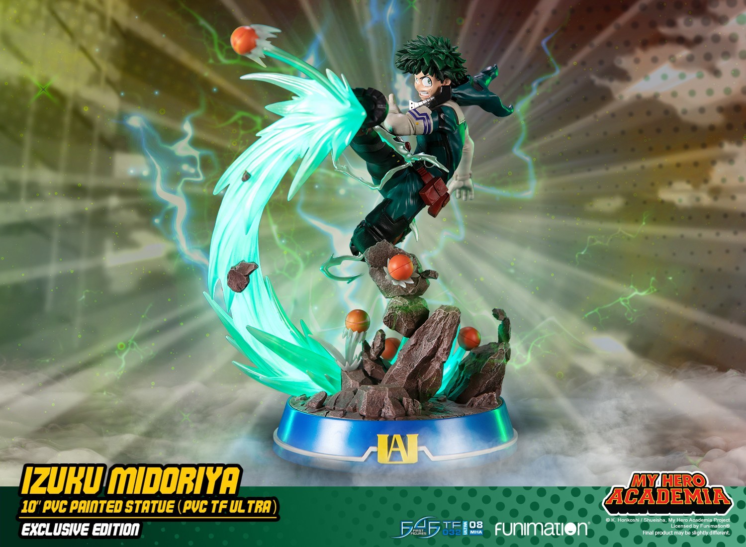 Boku no Hero Academia - Midoriya Izuku - True Form Ultra  (TF032|08MHA) - Exclusive Edition (First 4 Figures) photo 18