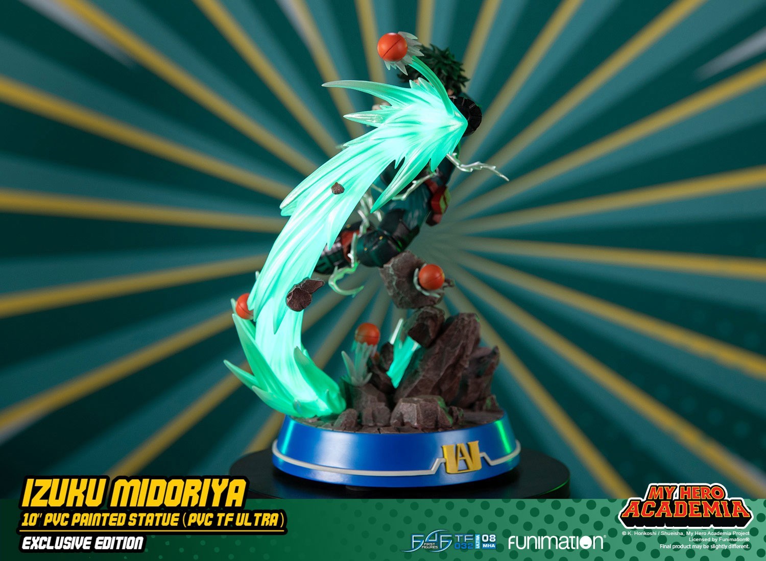 Boku no Hero Academia - Midoriya Izuku - True Form Ultra  (TF032|08MHA) - Exclusive Edition (First 4 Figures) photo 19
