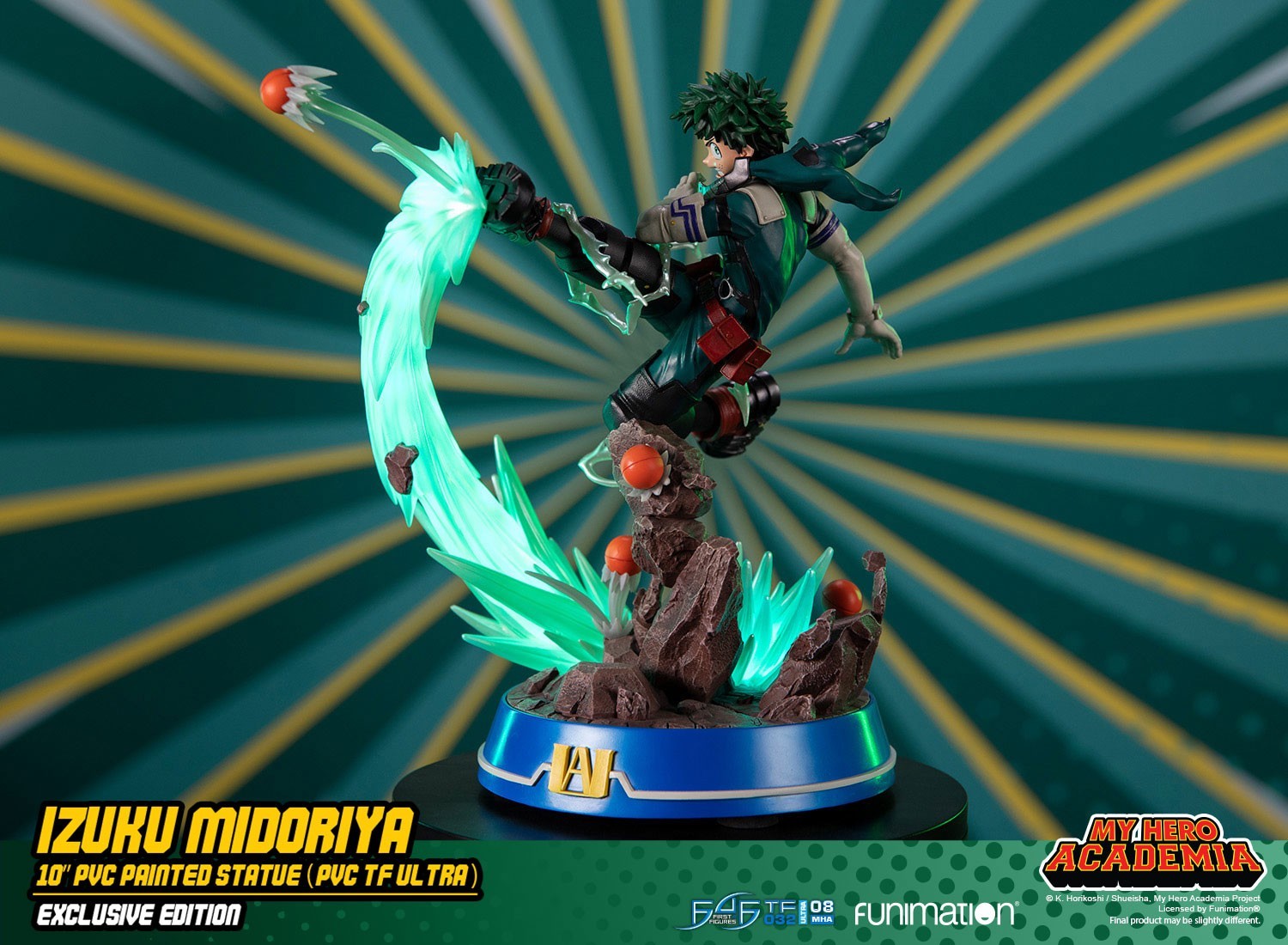 Boku no Hero Academia - Midoriya Izuku - True Form Ultra  (TF032|08MHA) - Exclusive Edition (First 4 Figures) photo 20