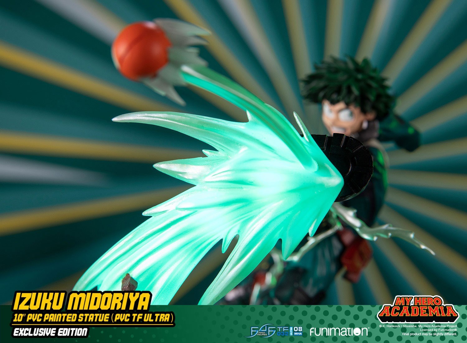 Boku no Hero Academia - Midoriya Izuku - True Form Ultra  (TF032|08MHA) - Exclusive Edition (First 4 Figures) photo 21