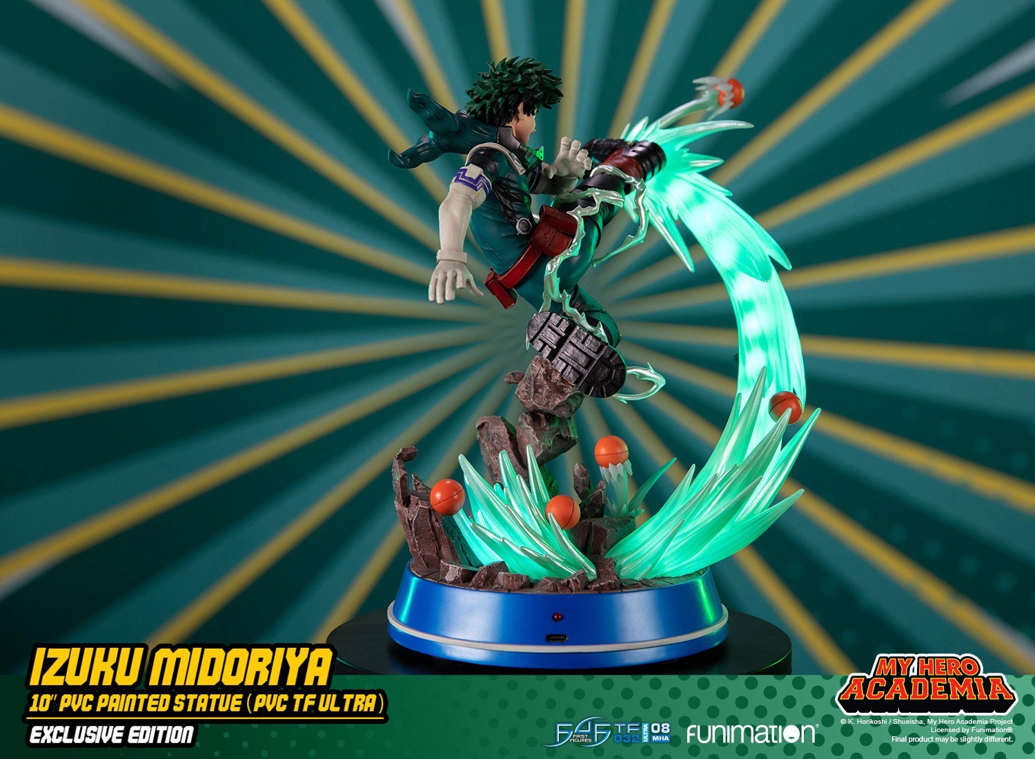 Boku no Hero Academia - Midoriya Izuku - True Form Ultra  (TF032|08MHA) - Exclusive Edition (First 4 Figures) photo 22