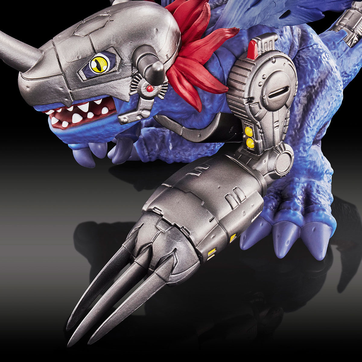 Digimon Adventure 02 - MetalGreymon - Dynamotion - Heavy Painting Version, Blue (Bandai)