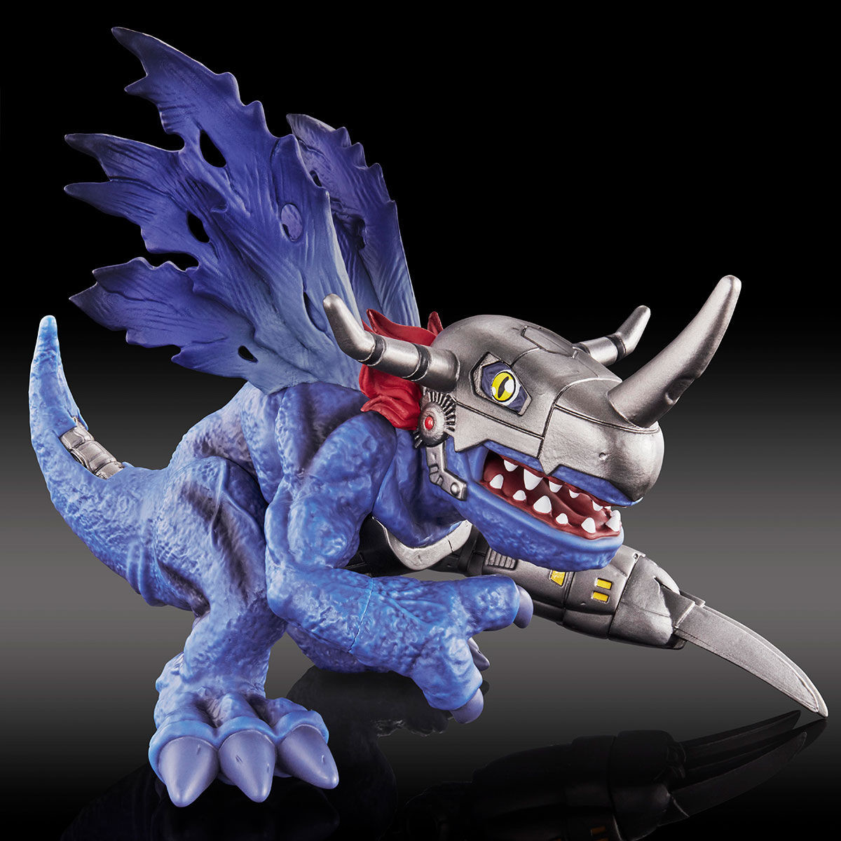 Digimon Adventure 02 - MetalGreymon - Dynamotion - Heavy Painting Version, Blue (Bandai) photo 3