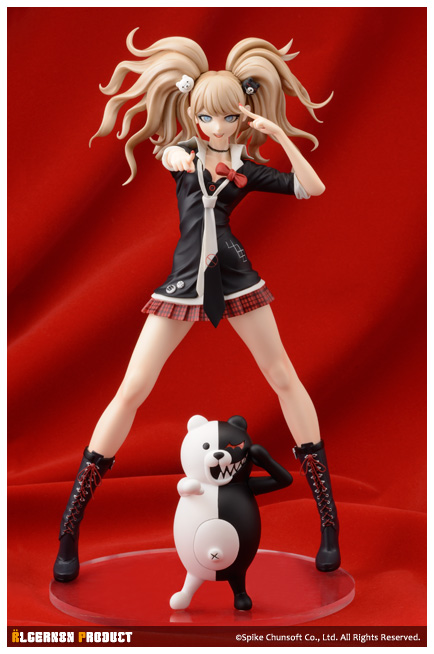 Super Danganronpa 2: Sayonara Zetsubou Gakuen - Enoshima Junko - Monokuma - Chou Koukoukyuu no Figure (#01) (Algernon Product, Cafe Reo) photo 4