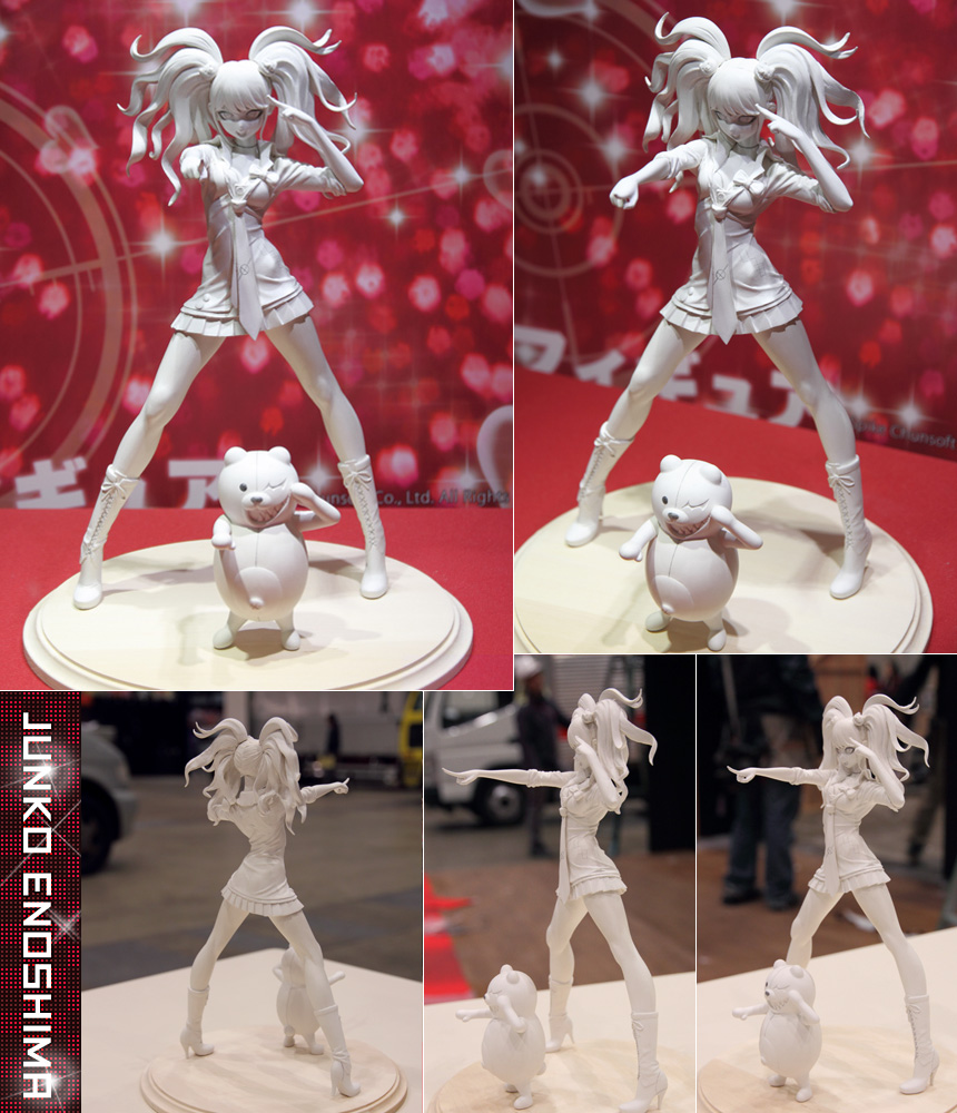 Super Danganronpa 2: Sayonara Zetsubou Gakuen - Enoshima Junko - Monokuma - Chou Koukoukyuu no Figure (#01) (Algernon Product, Cafe Reo) photo 6