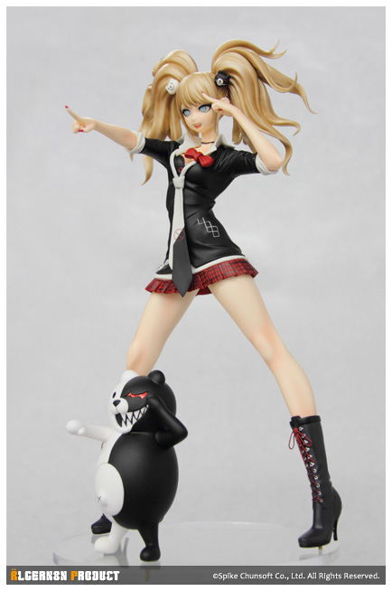 Super Danganronpa 2: Sayonara Zetsubou Gakuen - Enoshima Junko - Monokuma - Chou Koukoukyuu no Figure (#01) (Algernon Product, Cafe Reo) photo 7