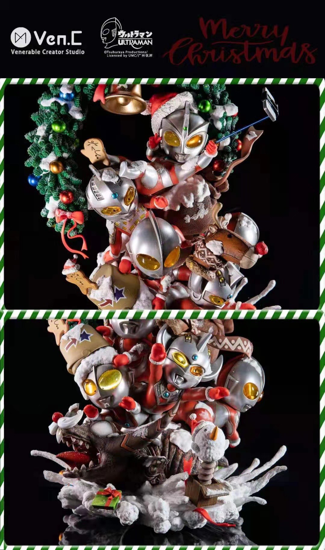 Ultraman - Gomora - Ultraman Ace - Ultraman Jack - Ultraman Tarou - Ultraseven - Zoffy - Collector’s Edition (Ven.C Studio) photo 5